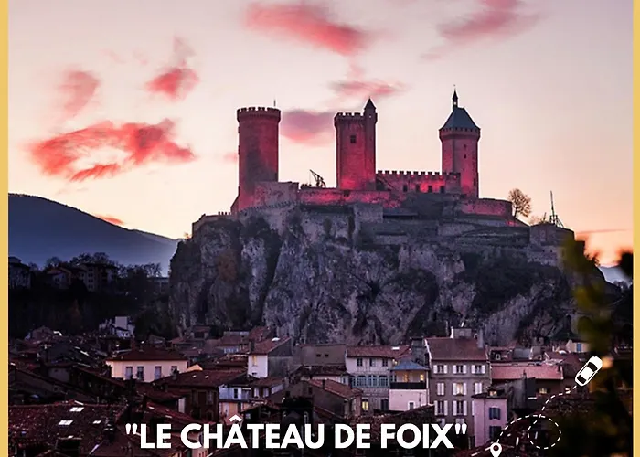 Apartament Beau Petit Au Coeur De L'ariege. Tarascon-sur-Ariège